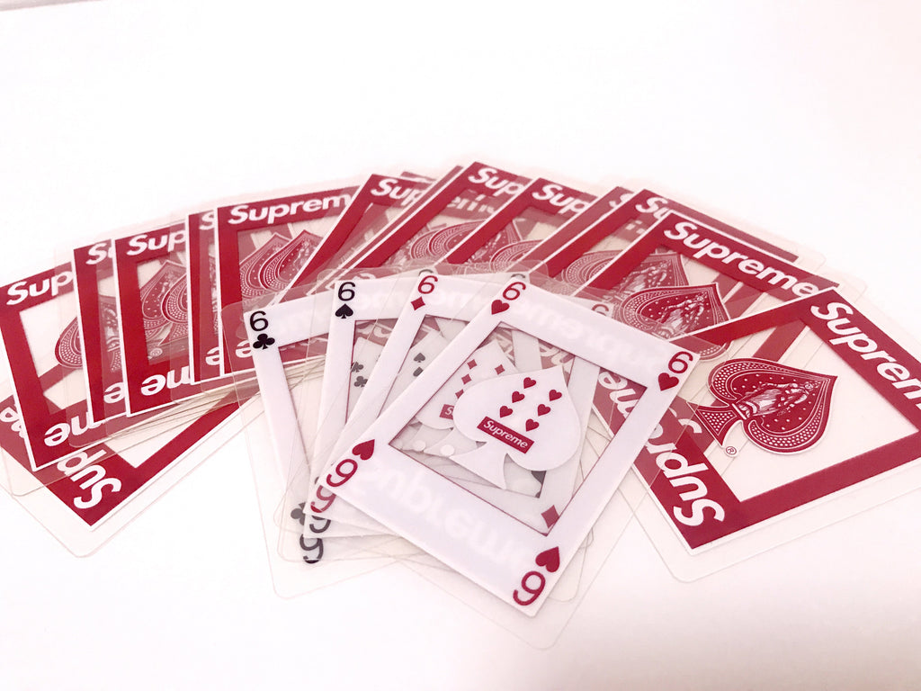 Waterproof transparent poker