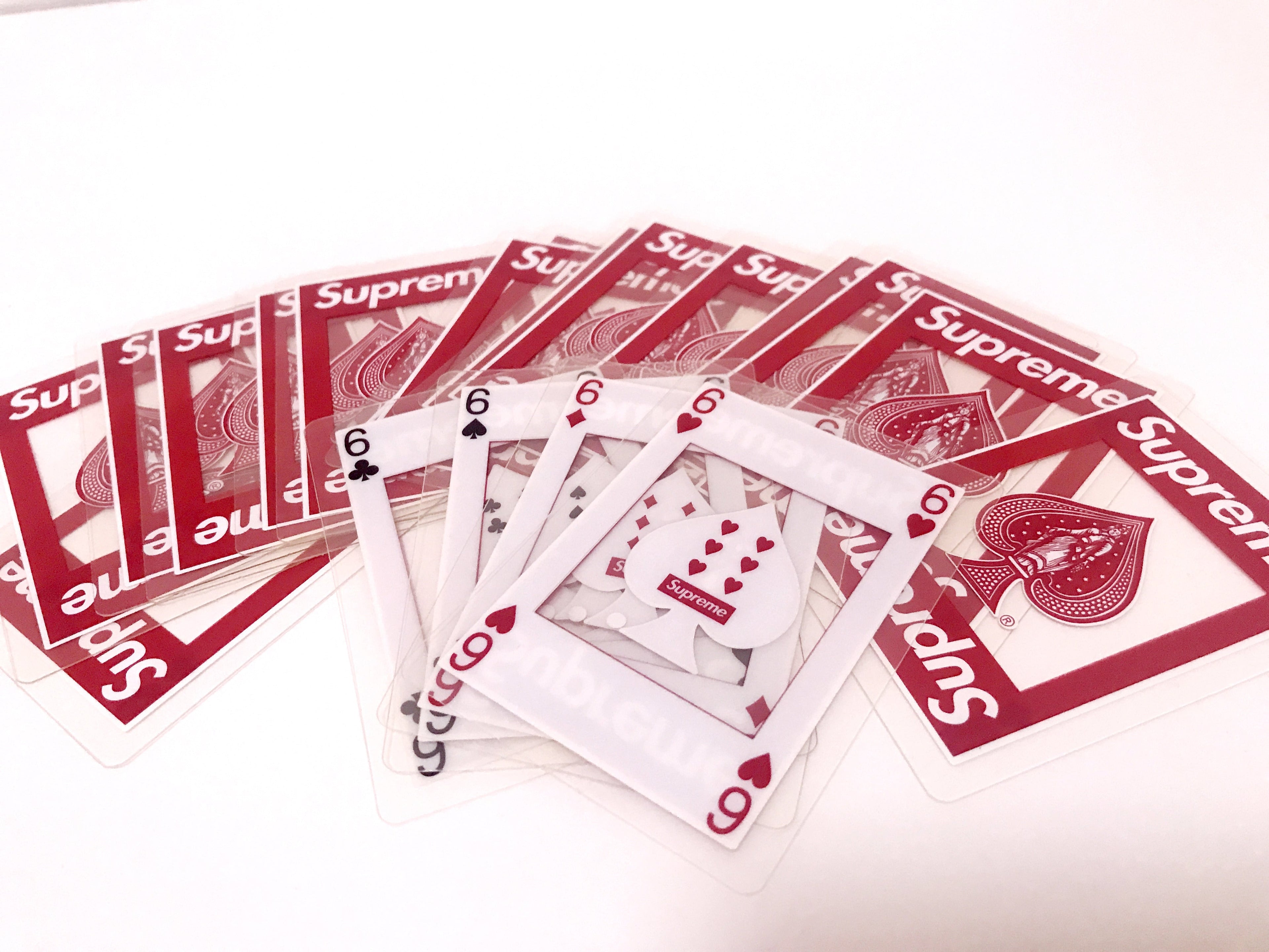 Waterproof transparent poker