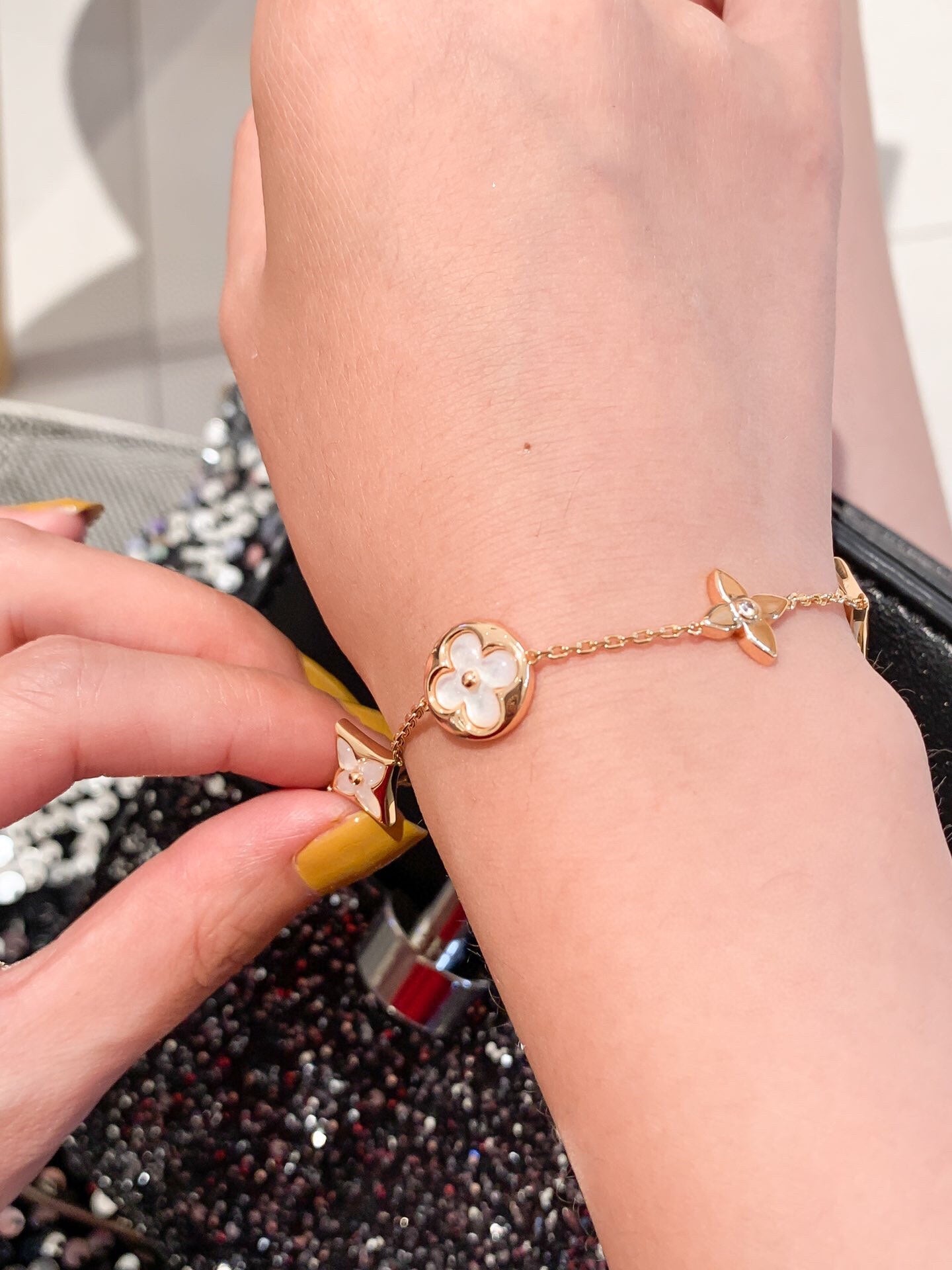 Four-Leaf Clover Bracelet