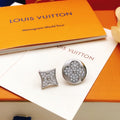Style A/B Round & Rhombus Stud Earrings