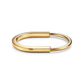18K T Lock Bangle Bracelet