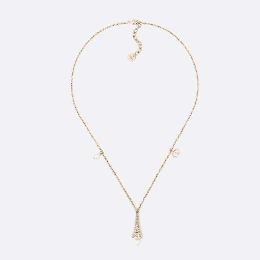 18K CD Plan De Paris Necklace