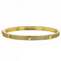 18K Collier De Chien Diamond H Bracelet