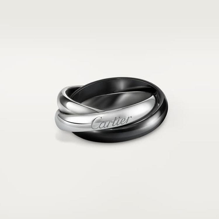 18K Trinity Classic Ceramics Ring