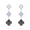 18K Magic Alhambra Three Motifs Earrings