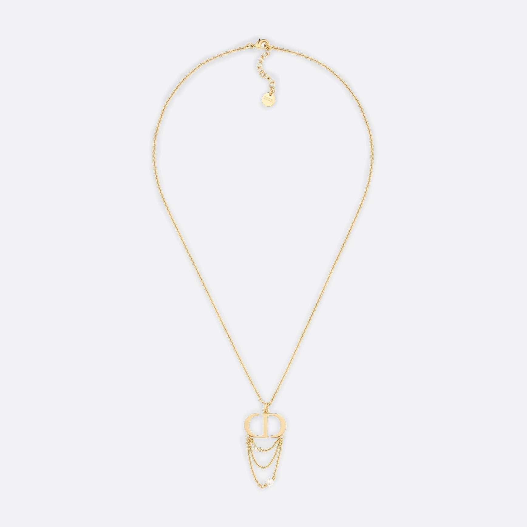 18K Petit CD Necklace
