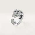 18K Panthere De Diamond Ring