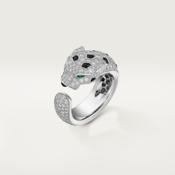 18K Panthere De Diamond Ring