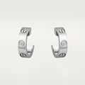18K Love 2 Diamonds Earrings