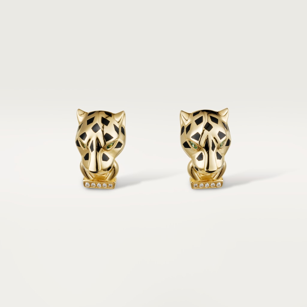 18K Panthere De Earrings