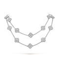 18K Vintage Alhambra 20 Motifs Long Necklace
