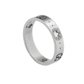 18K GG White Gold Ring