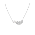 18K CC Plume De Necklace