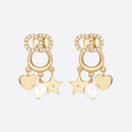 18K CD Clair D Lune Earrings