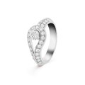 18K Couture Solitaire Ring
