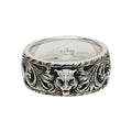 GG Feline Head Ring