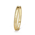 18K Yellow Gold Perlée Signature Bracelet