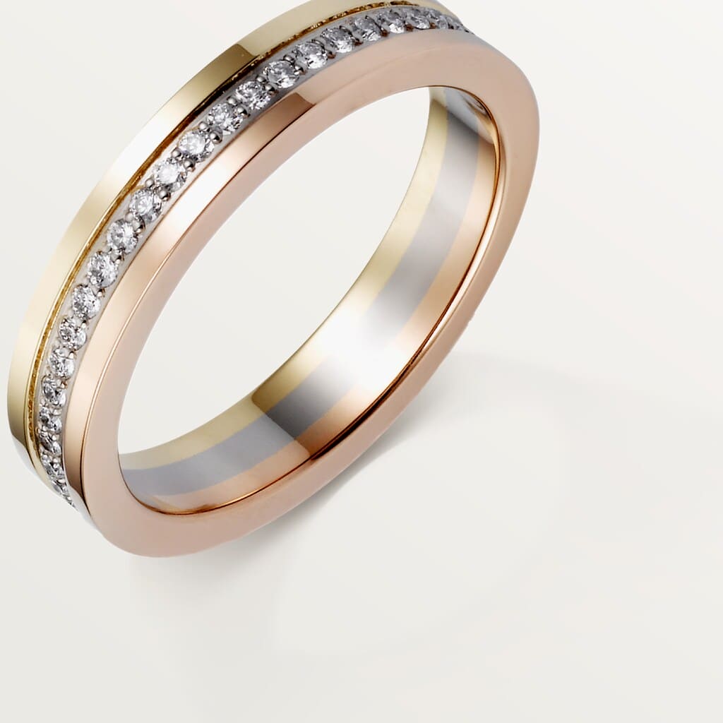 18K Vendome Louis Diamonds Ring