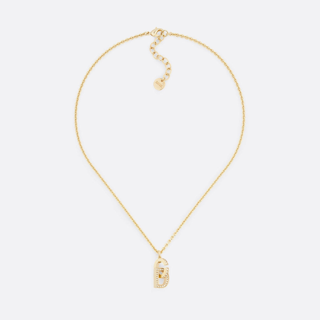 18K CD Lock Necklace