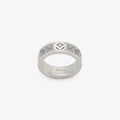 18K F Is White Gold Ring