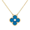 18K Vintage Alhambra Agent Clover Necklace