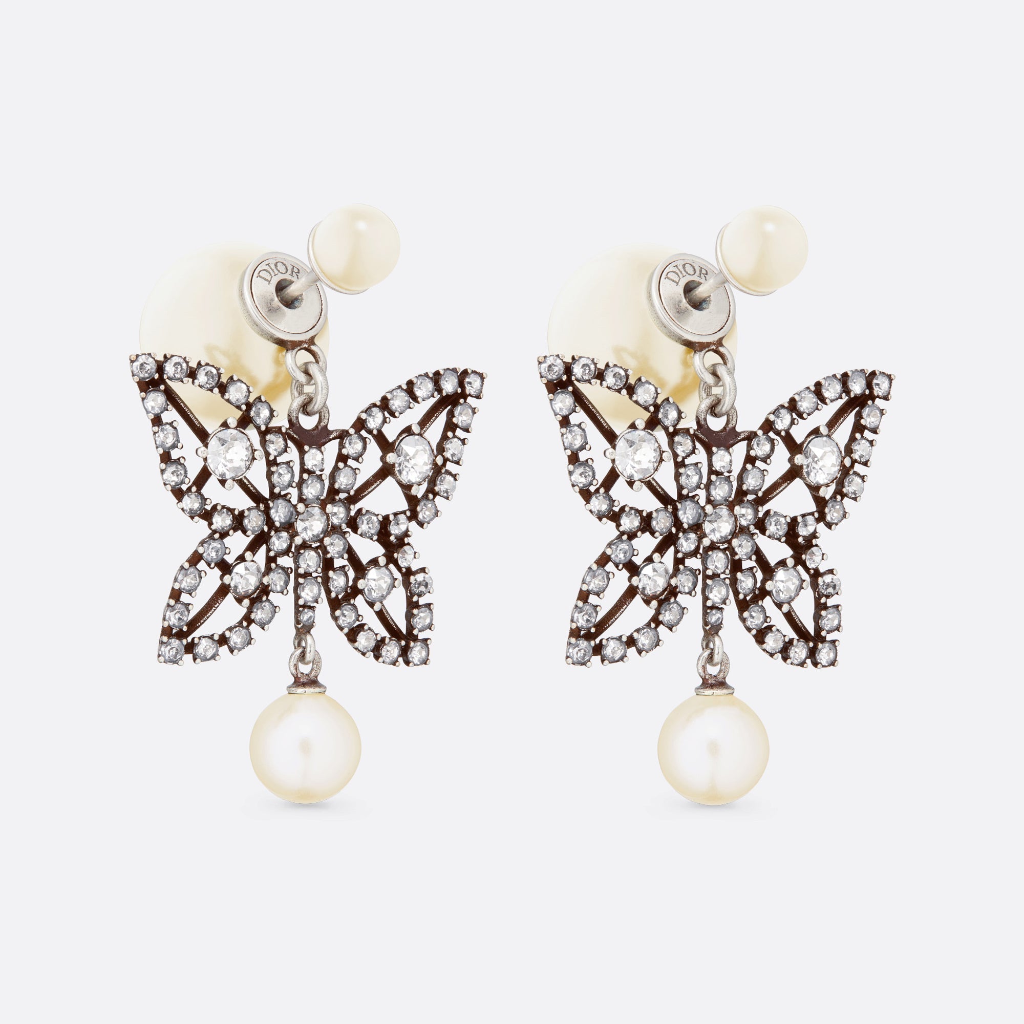 18K CD Tribales Butterfly Earrings