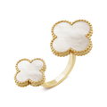 18K Magic Alhambra Mother Of Pearls Clover Ring