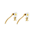 18K Louis Gardening Earrings