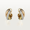 18K Trinity Diamond Earrings