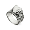 Double G Heart Ring