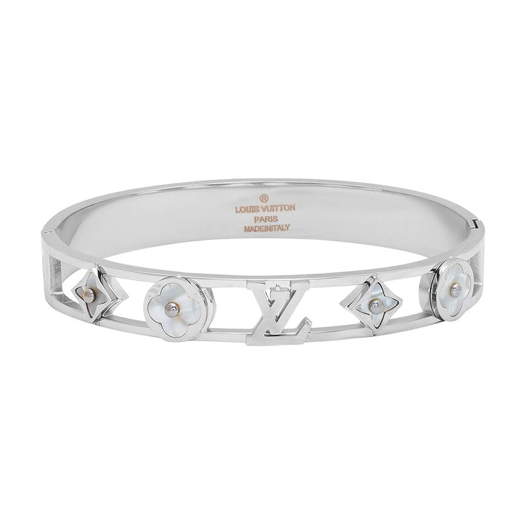 18K Louis Crystal Studded Bracelet
