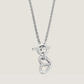 18K Cache-coeur Amulette Pendant H Necklace