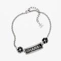 18K CC Resin Diamonds Necklace