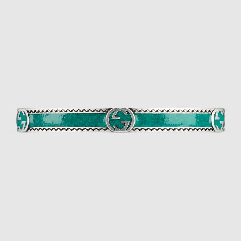 GG Interlocking G Bangle Bracelet
