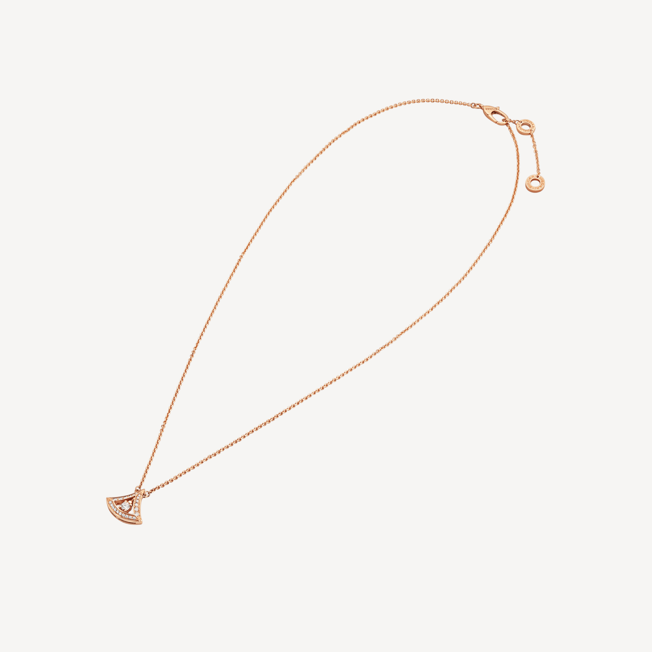 18K Divas' Dream Pave Diamond Openwork Necklace