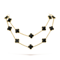 18K Vintage Alhambra 20 Motifs Long Necklace