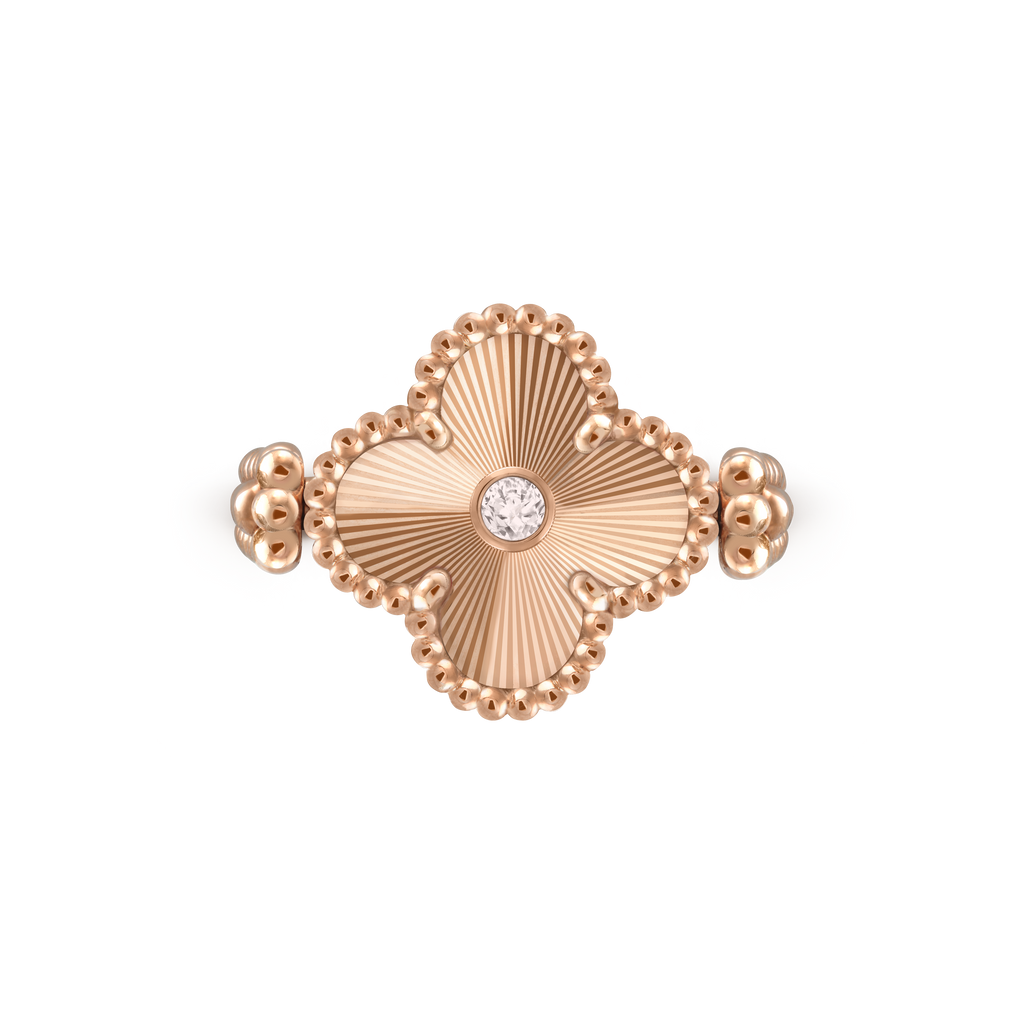 18K Vintage Alhambra Reversible Ring