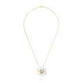 18K Rose De No?l Clip Pendant Necklace