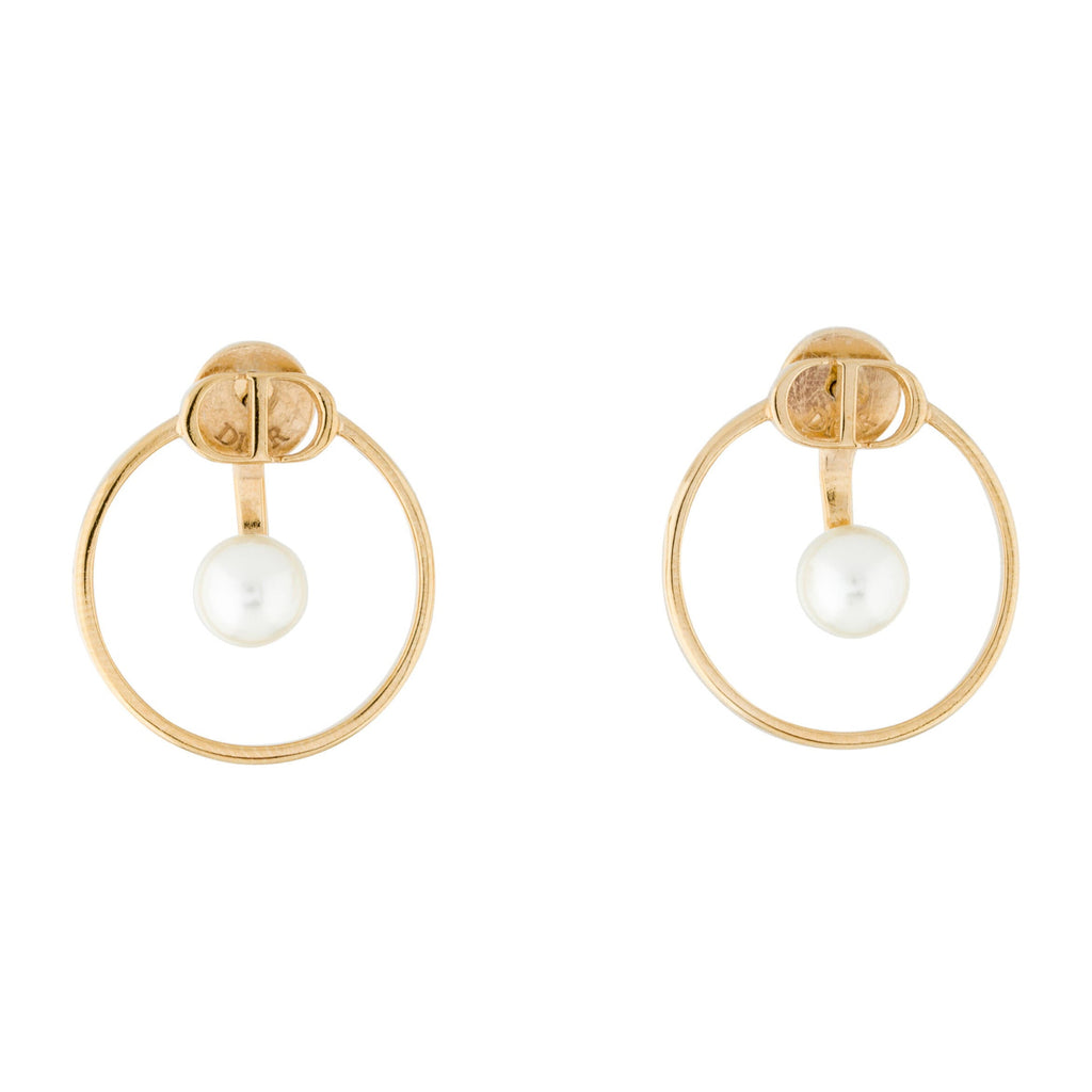 18K CD 30 Montaigne Pearls Earrings