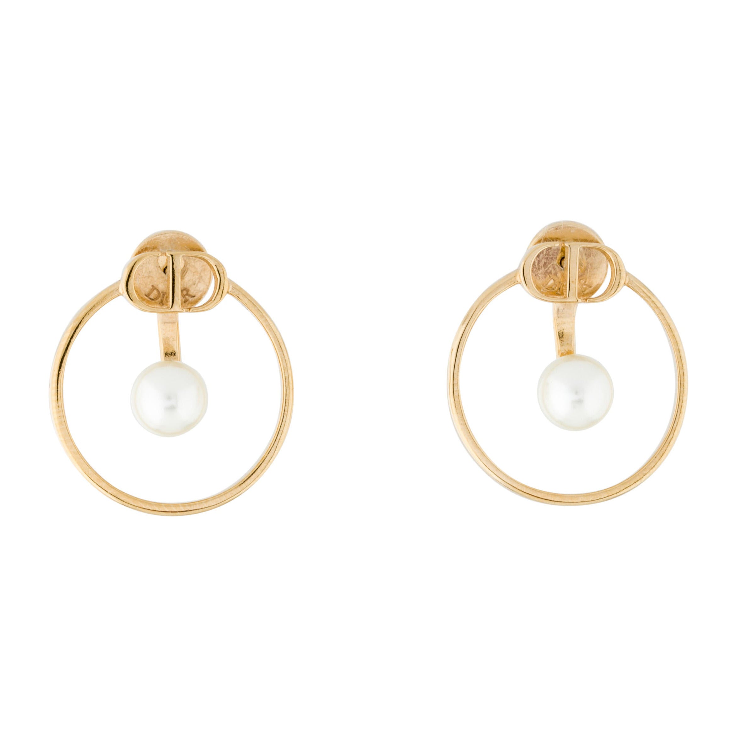 18K CD 30 Montaigne Pearls Earrings