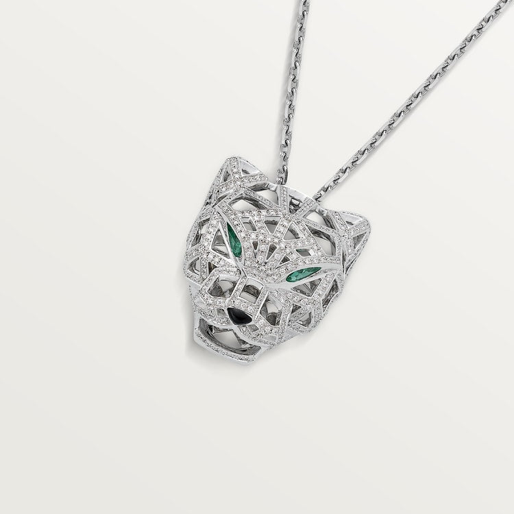 18K Panthere De Diamonds Necklace