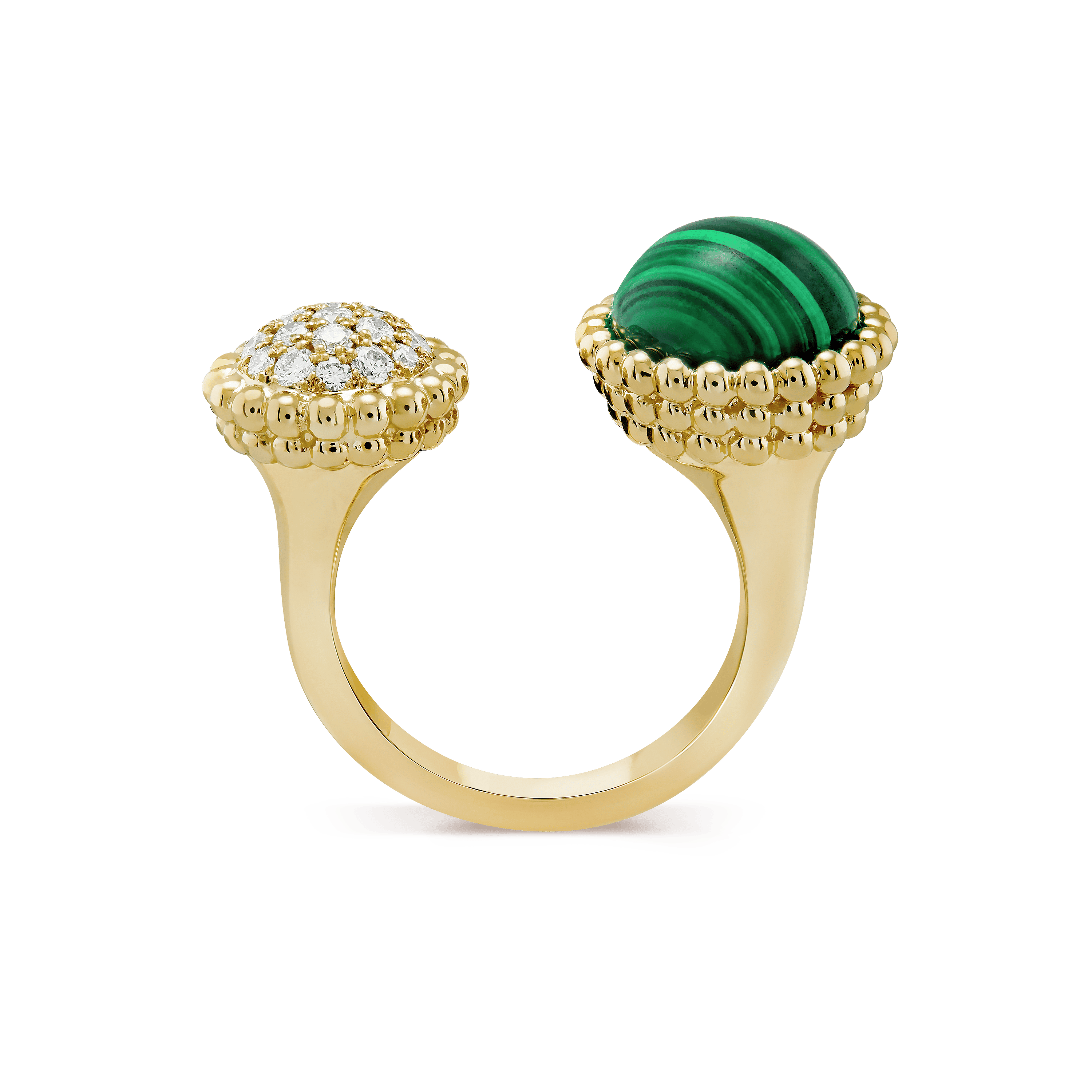 18K Perlée Couleurs Between The Finger Ring
