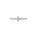 18K T Diamond Wire Ring