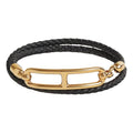 18K Roulis Double Tour Black H Bracelet