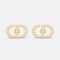 18K Petit CD Stud Earrings