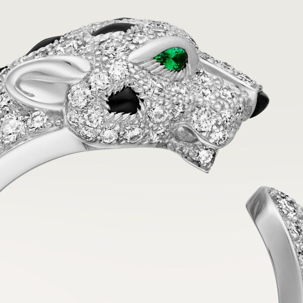 18K Panthere De Diamond Ring