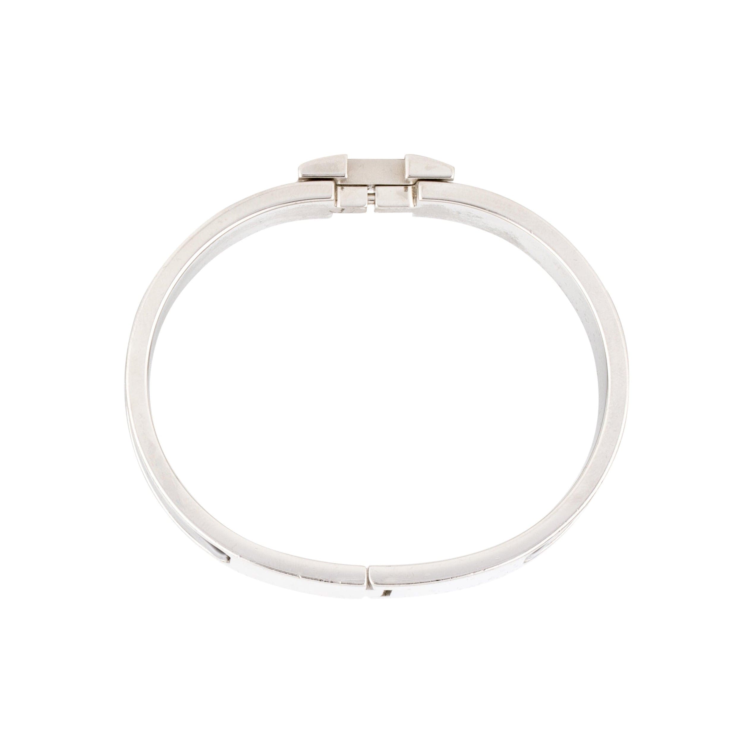 18K Clic H Black Bracelet