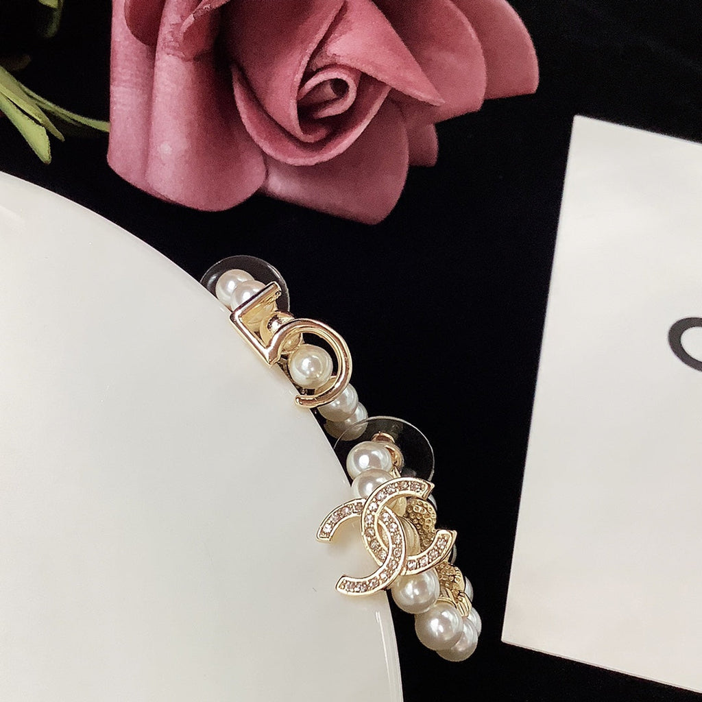 Pearl earrings
