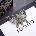 Butterfly pattern brooch