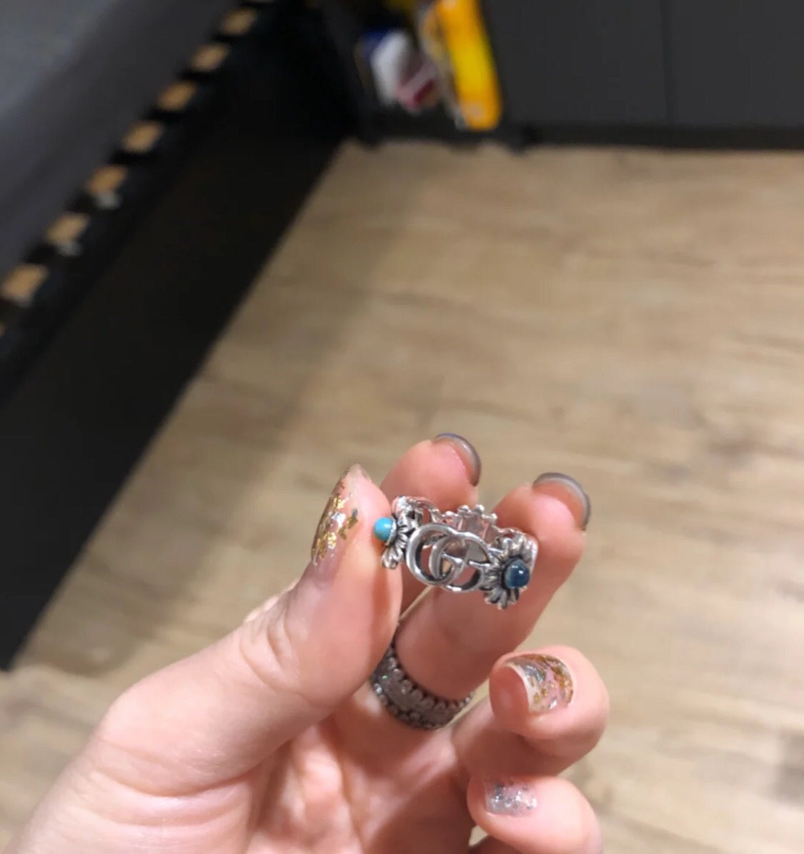 Crystal ring